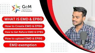 What Is EMD & EPBG | How to create EMD EPBG | How Get Refund EMD & EPBG