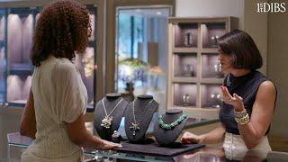 Naomi Elizée Tries on René Lalique, Tiffany & Co., Cartier at Macklowe Gallery | Out of the Vault