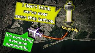 Commercial Pilot confuses Controllers at JFK. REAL ATC