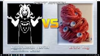 mugen hyperdeath asriel and omnigod sans vs SCP 066