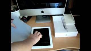 Apple iPad 2 White 32GB 3G Unboxing [German/Deutsch]