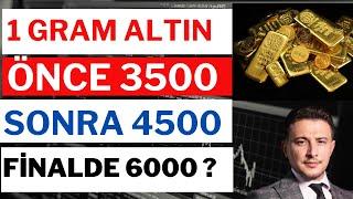 1 Gram Altın ! Adım Adım 3500 - 4500 - 6000 Ne Zaman, Gümüş 45 - 50 TL