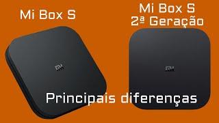 Xiaomi Mi Box S e  Mi Box S 2ª G -  PRINCIPAIS DIFERENÇAS