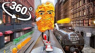 Gegagedigedagedago - Subway Surfers in 360° Video | VR / 8K | ( Gegagedigedagedago meme )