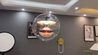 VP Globe Glass Suspended lights