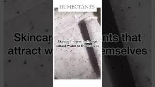 What are humectants? #hyaluronicacid #aloevera #skincaretips #beautyblogger #youtubevideo #shorts