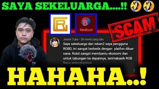 Saya Sekeluarga B0DO AMAT‼️ Wkwkw ROBD GLOBAL REDFORD Komentar Pemainnya KOCAK Banget! PENIPUAN SCAM