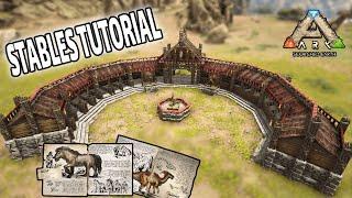 ARK: Equus Stable - How To Build!