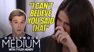 Tyler Henry Proves Love Still Exists After Death in EMOTIONAL Soleil Moon Frye Reading   E!