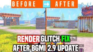 BGMI GLITCH FIX | HOW TO FIX BGMI RENDER PROBLEM | BGMI GLITCH KAISS FIX KARE