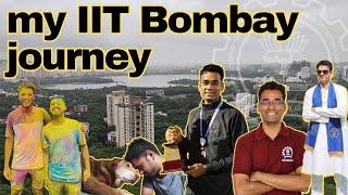 My unfiltered IIT Bombay journey | Life lessons I learnt from IITB | Dropout from IIT Bombay. #iit