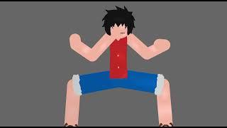 One Piece Luffy Gear 2 Test (Sticknodes One Piece Animation)