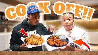 Who Can Make The Best Fried Chicken w/ BABY RICH!