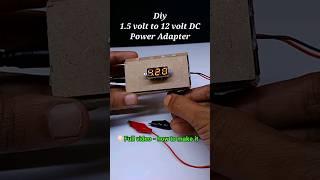 Smallest Dc Adjustable power adapter #technoreview85 #diy