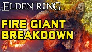 ELDEN RING: Fire Giant Breakdown (Weakness, Stats & Moveset)