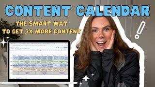 How To Create a Content Calendar You Will Actually Stick To!