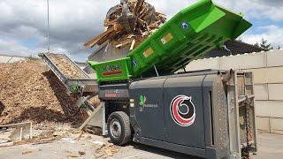 Amazing Powerful Wood Chipper Machines in Action, Incredible Fastest Tree Shredder Machines Working