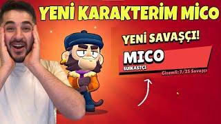 MAYMUN MICO'YU EVCİL HAYVANIM YAPTIM, FULLEYİP EFSANE KOSTÜM ALDIM! -BRAWL STARS