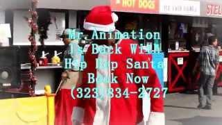 MR ANIMATION AS HIP HOP SANTA