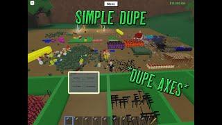 LUMBER TYCOON 2 SCRIPT | SOLO DUPE AXE | ROBLOX (PASTEBIN)