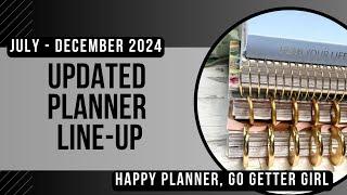 Mid-Year Planner Stack | Updated Planner Lineup - July 2024