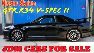 Nissan Skyline GTR R34 V-Spec II for sale JDM EXPO  I JDM sport cars for sale