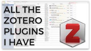 all Zotero plugins I have | why i haven't been using Zotero lately?