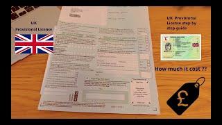 How To Apply Online For UK Provisional Driving License  Step by Step guide | International Students