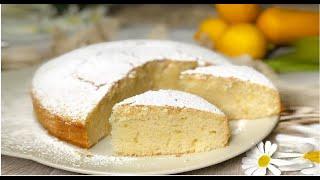 TORTA AL LIMONE Senza Uova, Senza Latte, Senza Burro RICETTA Light