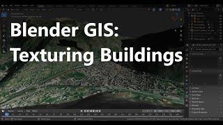 Blender GIS - Texturing Buildings