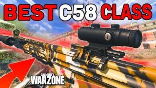 Best *NO RECOIL* C58 Warzone Loadout/ Class Setup - New Best AR?!