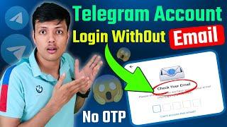 How To Fix Telegram Login With Email Problem || How To Login Telegram Account Without Email Code
