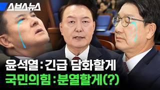 "대통령, 내란 자백한 셈" 대국민 담화 직후 여야 반응 / 스브스뉴스