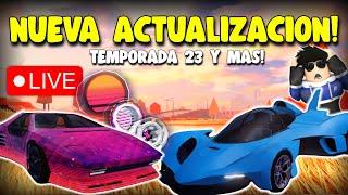 NUEVA ACTUALIZACION de JAILBREAK en DIRECTO! | TEMPORADA 23 