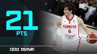 Cedi Osman (21 PTS) | Top Performer | TUR vs HUN | FIBA EuroBasket 2025 Qualifiers