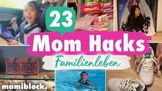 23 Mom Hacks - Everyday Family Life ‍️| Tips & Tricks ️The Normal Family Life | mamiblock