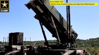 Army Air Defense Operator/Maintainer-14E-Patriot Fire Control Enhanced Operator/Maintainer