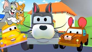 Том и Джерри - Малярная Мастерская Тома в Автомобильный Город  детский мультфильм