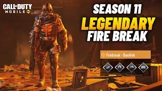 Legendary Firebreak in Game Look CODM | Season 11 Lucky Draw Cod Mobile