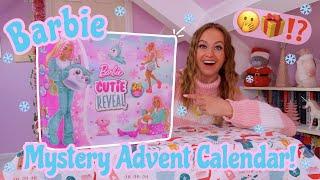 ASMR UNBOXING THE *NEW* MYSTERY CUTIE REVEAL BARBIE ADVENT CALENDAR 2023! (24 MYSTERY BOXES!)