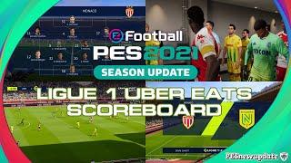 PES 2021 Ligue 1 Uber Eats Scoreboard Overall & Milos987