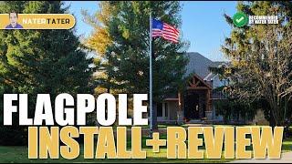 Step-by-Step Guide: Installing a 30ft Aluminum Flagpole with Lighting