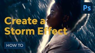 How to Create a Storm Photo Effect in Photoshop | Photoshop Tutorial