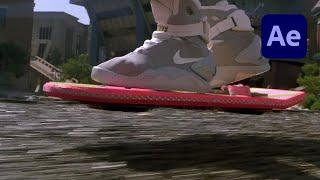 Create a Back To The Future Hoverboard Effect in After Effects Tutorial