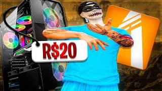 Montei o PC MAIS BARATO POSSÍVEL Para Rodar FIVEM SEM LAG !!