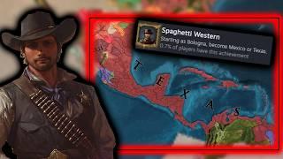 Turning an Italian OPM into AMERICAN SUPERPOWER for this EU4 Achievement | Speghetti Western