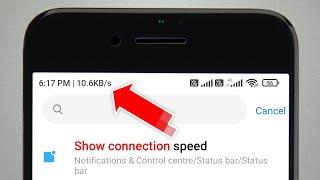 How to Enable Internet Speed Indicator on Android Devices | Show Internet Connection Speed
