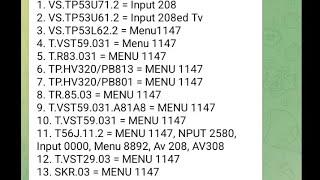 led TV# service mode#