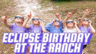 Quints Celebrate Birthday With An Epic Eclipse Party On A Texas Ranch!