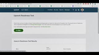 Upwork Readiness Test with answers 2021 2022 up work